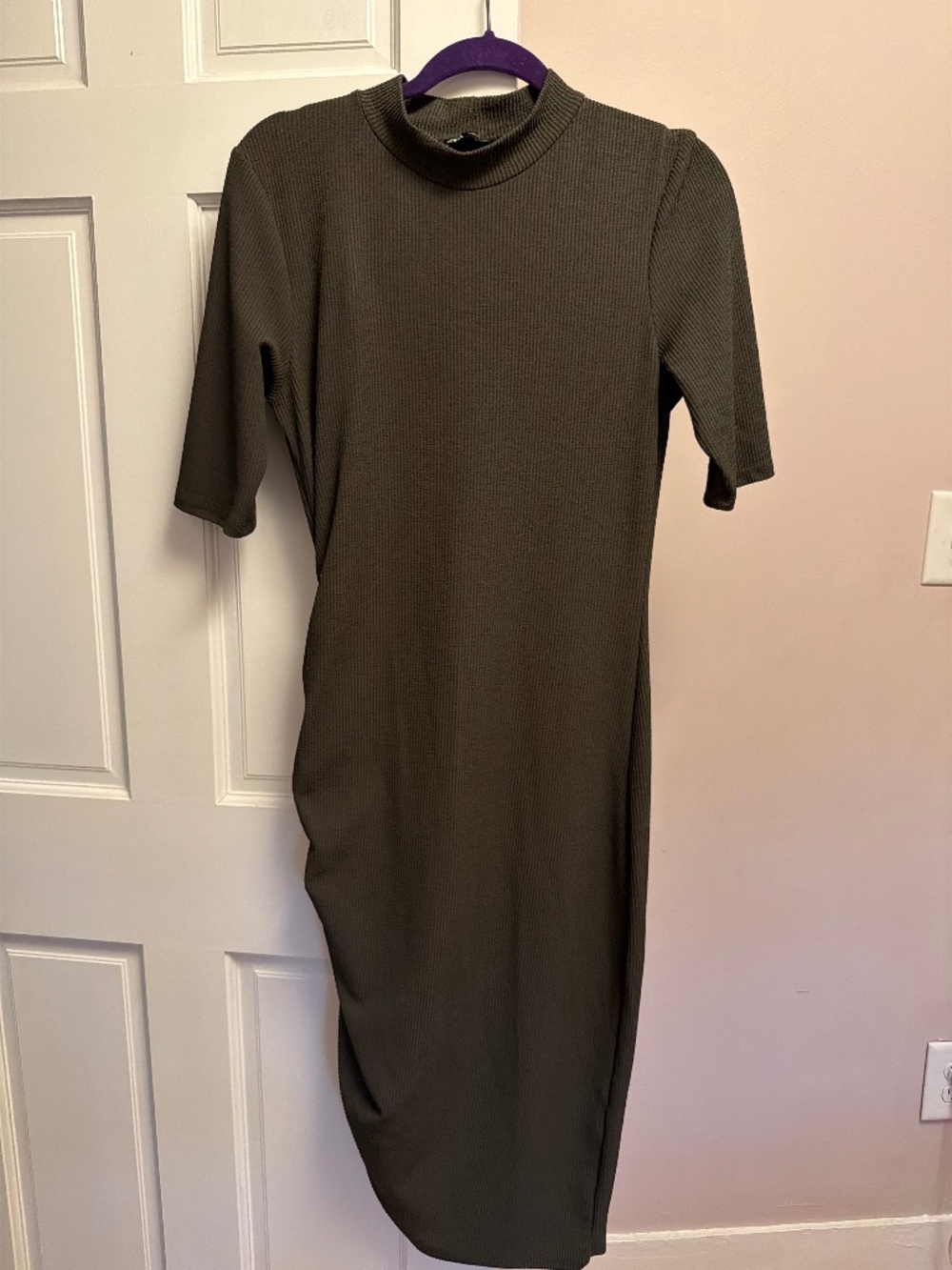 Zara army green dress